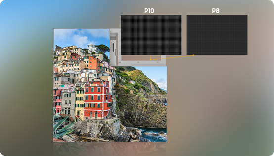 Retop LED display module offers different pixel pitch