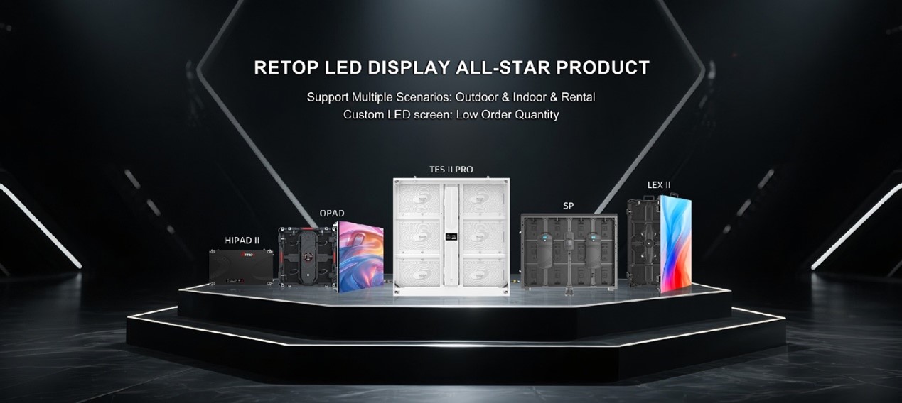 Retip LED display family